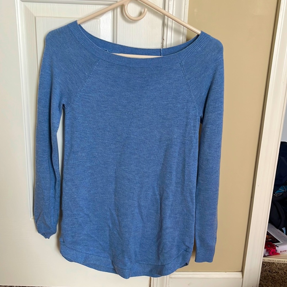 Loft blue XXSP sweater
